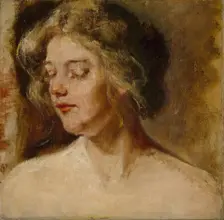 Blonde Studio Model, late 19th-early 20th century. Creator: Alice Pike Barney
