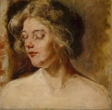 Blonde Studio Model, late 19th-early 20th century. Creator: Alice Pike Barney