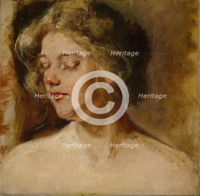 Blonde Studio Model, late 19th-early 20th century. Creator: Alice Pike Barney.