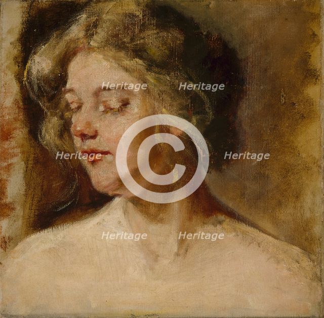 Blonde Studio Model, late 19th-early 20th century. Creator: Alice Pike Barney.