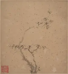 Blossoming Plum, Dated 1840. Creator: Tang Yifen