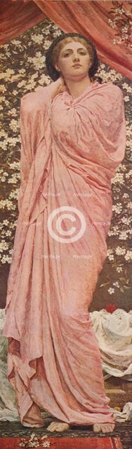 'Blossoms', 1881, (c1915). Artist: Albert Moore.