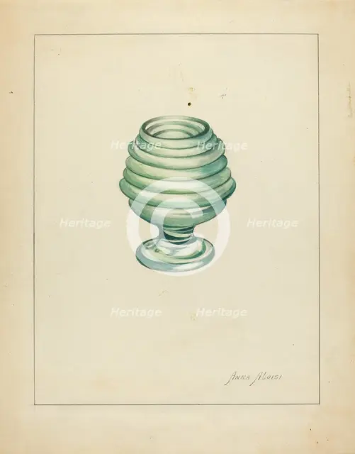 Blown Glass, 1935/1942. Creator: Anna Aloisi.