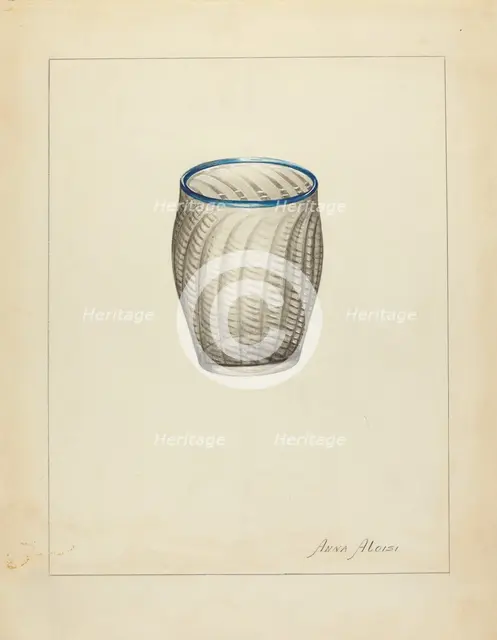 Blown Glass, 1935/1942. Creator: Anna Aloisi.