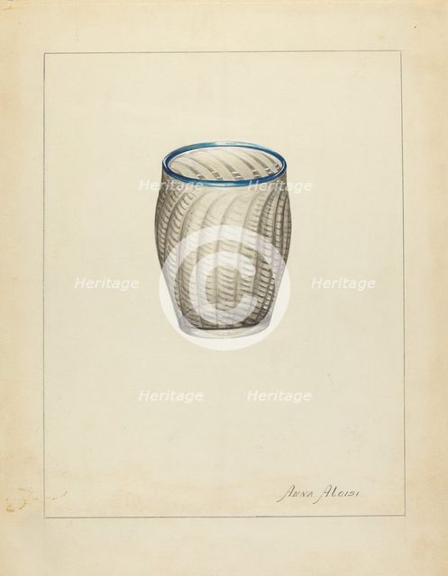 Blown Glass, 1935/1942. Creator: Anna Aloisi.