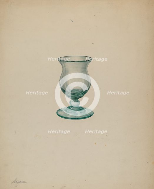 Blown Glass, 1935/1942. Creator: Giacinto Capelli.