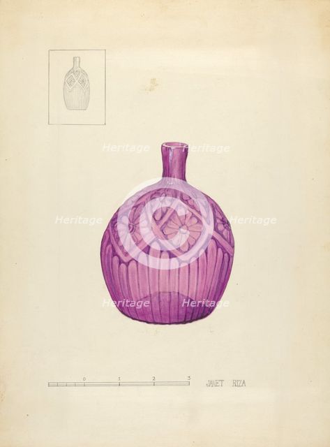 Blown Glass, 1935/1942. Creator: Janet Riza.