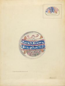 Blown Glass, 1935/1942. Creator: Frank Fumagalli