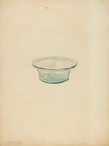 Blown Glass, c. 1937. Creator: Alvin Shiren