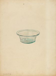 Blown Glass, c. 1937. Creator: Alvin Shiren