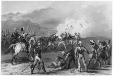 Blowing mutinous Sepoys from the guns 1857, (c1860)