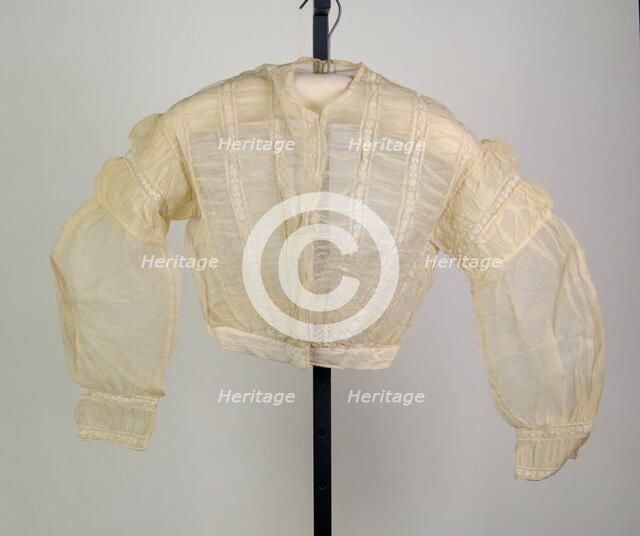 Blouse, American, ca. 1860. Creator: Unknown.