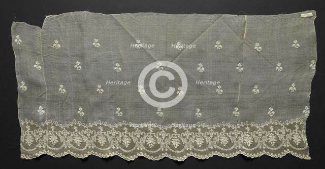 Blouse in Four Pieces (Sleeve), 19th century. Creator: Unknown.