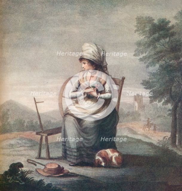 'Blouzelind', 18th century, (1912). Artist: Unknown.
