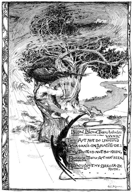 'Blow, Blow, Thou Winter Wind', 1895. Artist: Unknown
