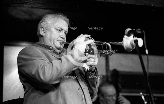 Bruce Adams, Watermill Jazz Club, Dorking, Surrey, January 2001.  Artist: Brian O'Connor.