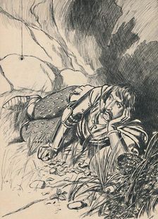 Bruce Watching the Spider c1907