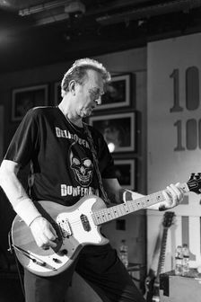 Bruce Watson, Skids live at 100 Club, London, Mar 2023. Creator: Annapaola Marchesani