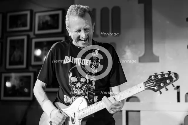 Bruce Watson, Skids live at 100 Club, London, Mar 2023. Creator: Annapaola Marchesani.