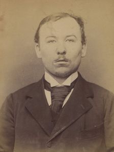 Bruchaesen. Etienne. 31 ans, né à Mag Levard (Hongrie). Tailleur d'habits. Anarchiste. 11/..., 1894. Creator: Alphonse Bertillon