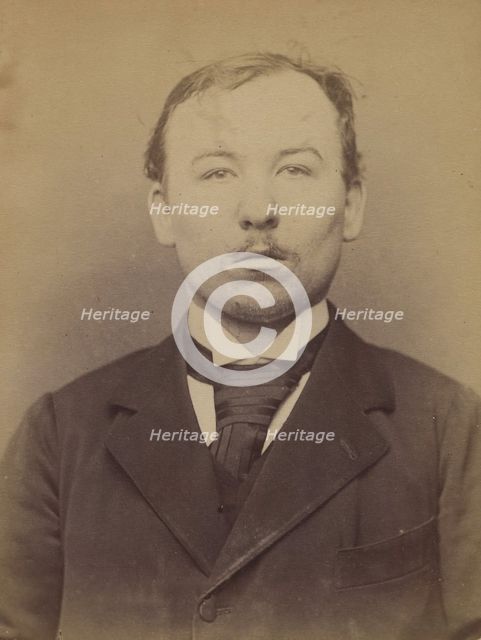 Bruchaesen. Etienne. 31 ans, né à Mag Levard (Hongrie). Tailleur d'habits. Anarchiste. 11/..., 1894. Creator: Alphonse Bertillon.