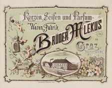 Brüder Mlekus - Candles, Soaps and Perfume Goods Factory Graz, c1900. Creator: Anonymous