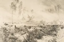 Brumes du matin, 1882. Creator: Felix Bracquemond