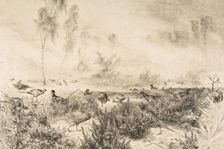 Brumes du matin, 1882. Creator: Felix Bracquemond