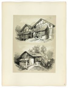 Brunnen, from Picturesque Selections, 1859. Creator: James Duffield Harding