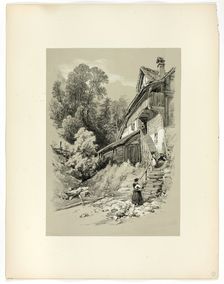 Brunnen, from Picturesque Selections, 1860. Creator: James Duffield Harding