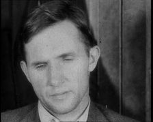 Bruno Richard Hauptmann Being Presented To the Press by the New York Police Department, 1930s. Creator: British Pathe Ltd