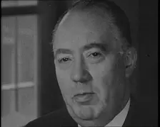 Bruno Richard Hauptmann's Attorney Edward J. Reilly During His Trial in the Lindbergh's..., 1930s. Creator: British Pathe Ltd