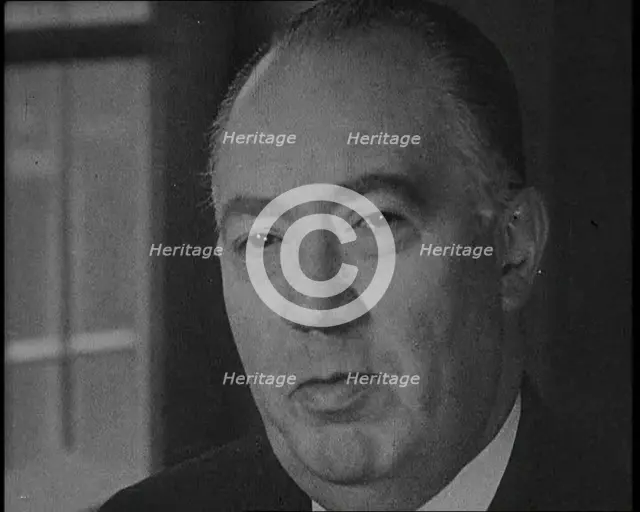 Bruno Richard Hauptmann's Attorney Edward J. Reilly During His Trial in the Lindbergh's..., 1930s. Creator: British Pathe Ltd.