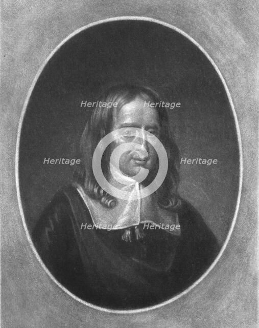 'Bruno Ryves, Vicar of Stanwell Middlesex and Chaplain to Charles I and II, Dean of Windsor', 1810 Creator: Richard Earlom.