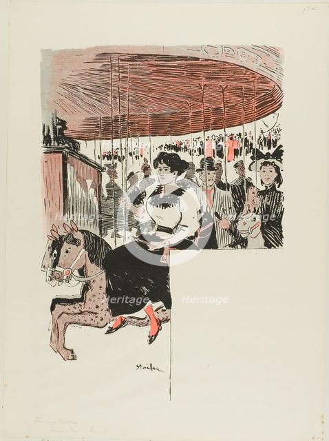 Brune, published September 1, 1893. Creator: Theophile Alexandre Steinlen.