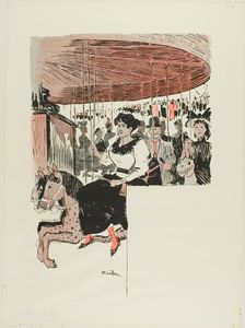 Brune, published September 1, 1893. Creator: Theophile Alexandre Steinlen