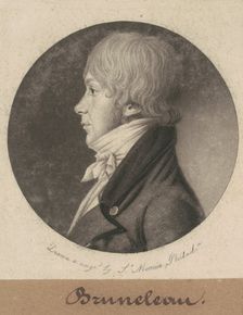 Bruneleau, 1801. Creator: Charles Balthazar Julien Févret de Saint-Mémin