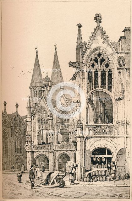 'Brunswick', c1820 (1915). Artist: Samuel Prout.