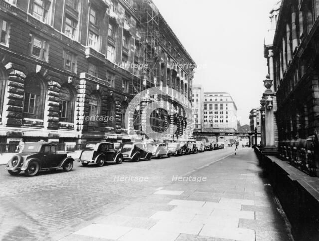 Brunswick Street, Liverpool, May 1946. Artist: Unknown