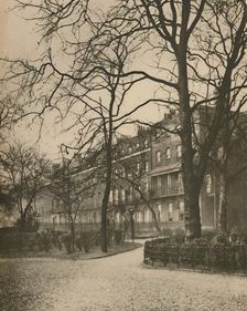 Brunswick Square: Part of Bloomsbury's Boarding-House Land c1935. Creator: Joel