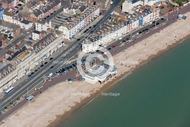 Brunswick Terrace and the Pier Bandstand, Weymouth, Dorset, 2016. Creator: Historic England.