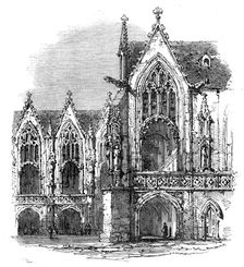 Brunswick: the Rath-Haus, 1864. Creator: Unknown