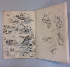 Brush and Ink Drawings after Life and Paintings, 1895 (?). Creator: Unknown