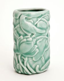 Brush holder, 1700s. Creator: Unknown