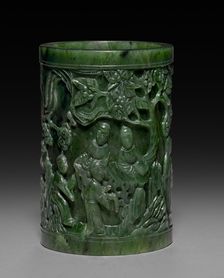 Brush Holder, 19th Century. Creator: Unknown