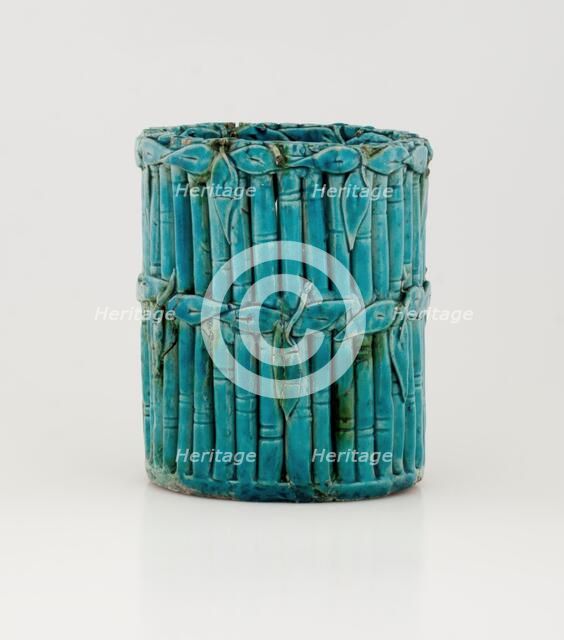 Brush holder, about 1368. Creator: Unknown.