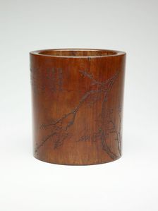 Brush Holder, China, Qing dynasty (1644-1911), early 19th century. Creator: Ma Guozhen