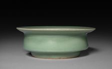 Brush Washer: Longquan Ware, 13th Century. Creator: Unknown