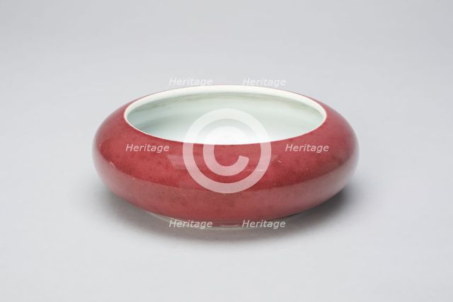 Brush Washer, Qing dynasty (1644-1912), Kangxi reign mark and period (1662-1722). Creator: Unknown.