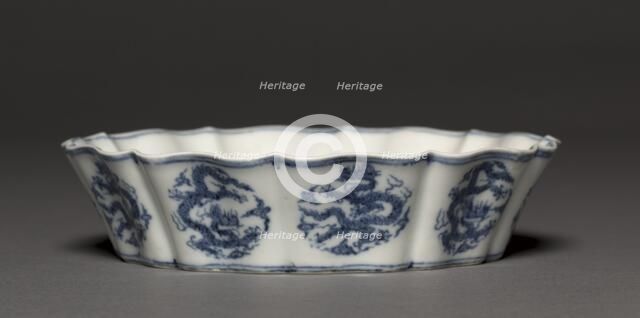 Brush Washer with Dragons, 1426-1435. Creator: Unknown.